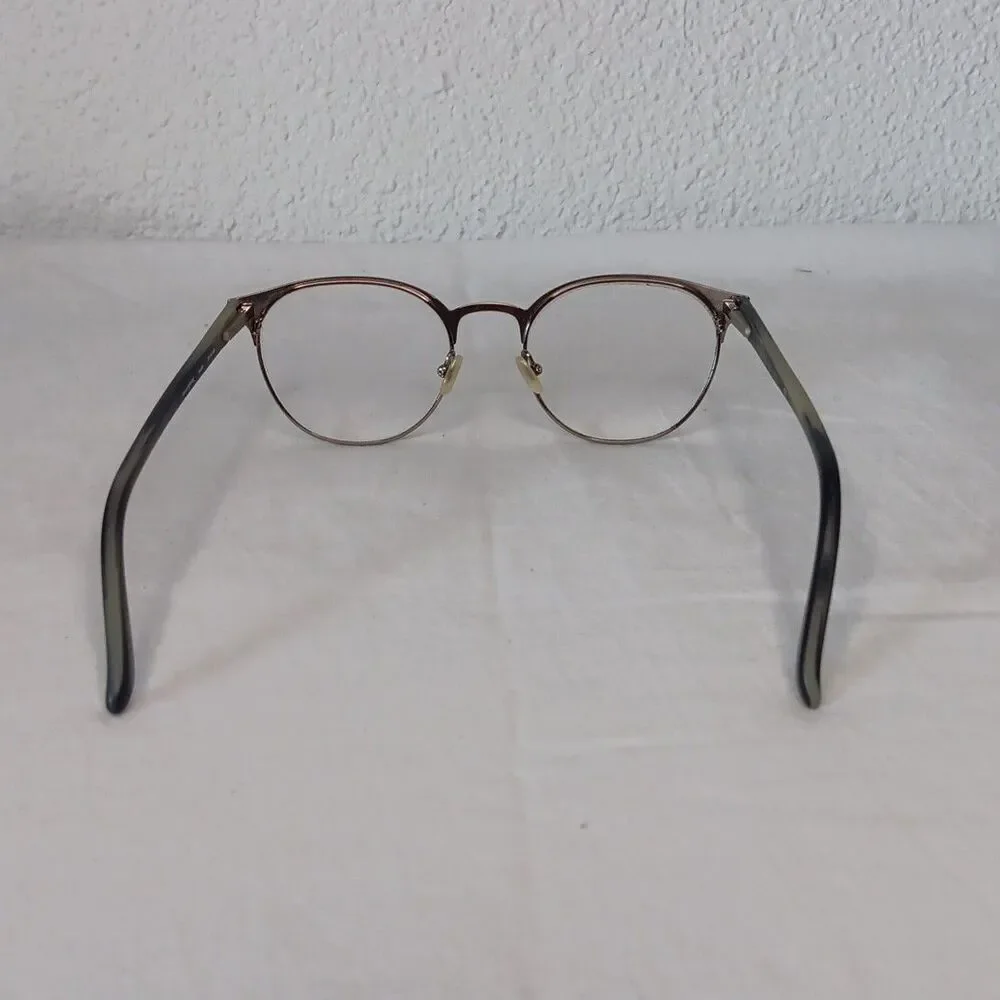 Badgley Mischka Austin Brown Horn (BHRN) 50-19-140 Eyeglasses Frame /F16